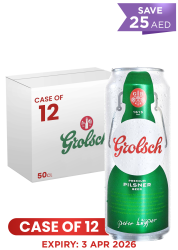 Grolsch Can 50 CL X 12 Case