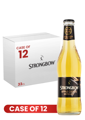 Strongbow Apple Ciders British Dry Bottle 33 Cl X 12 Case