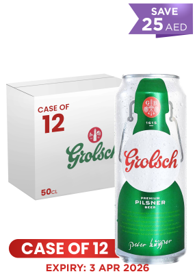 Grolsch Can 50 CL X 12 Case